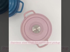 four de Néerlandais de fonte d'émail