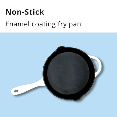 L'émail multifonctionnel a enduit la poêle 26cm pour la cuisson de camping