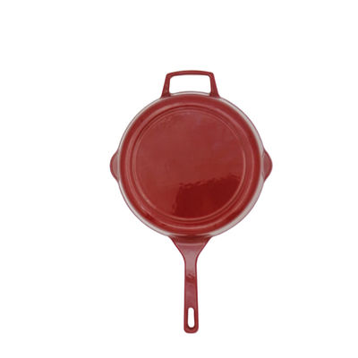 L'émail multifonctionnel a enduit la poêle 26cm pour la cuisson de camping