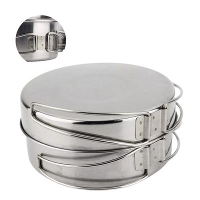 Acier 4pcs/Set d'OEM et d'ODM Stanley Camping Cooking Set Stainless
