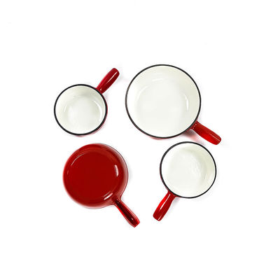 pot de fondue de fromage de fonte de 21cm 12 livres durables et de durables