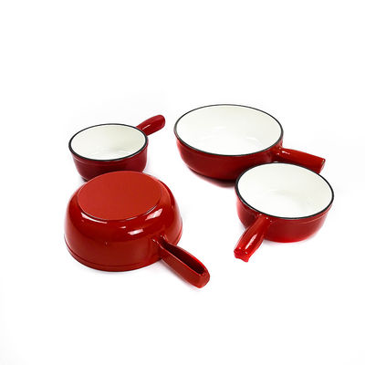 pot de fondue de fromage de fonte de 21cm 12 livres durables et de durables
