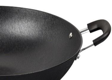 wok chinois Pan Large Bottom For Easy de 40/42cm faisant cuire BSCI/SGS