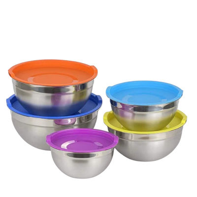 Le Cookware léger d'acier inoxydable place saladier de l'acier inoxydable 0.4L-4L