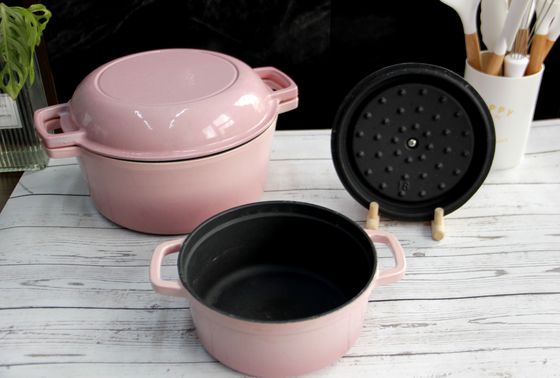 Des kits de cuisine en fonte émaillée 2 en 1