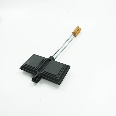 Ergonomic Cast Iron Sandwich Maker Iso9003 Campfire Pie Maker