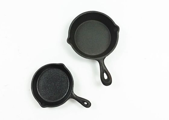 La fonte ronde collent non la poêle 8-10 pouces pour la cuisson du feu vif