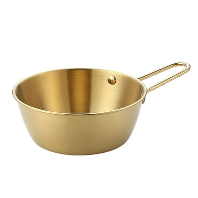 Le Cookware de l'acier inoxydable 304 place la cuvette pour servir Makgeolli