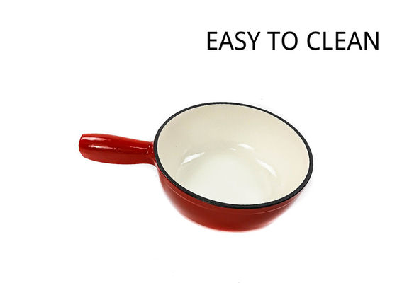 pot de fondue de fromage de fonte de 21cm 12 livres durables et de durables