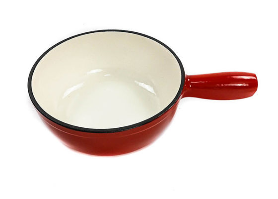 pot de fondue de fromage de fonte de 21cm 12 livres durables et de durables