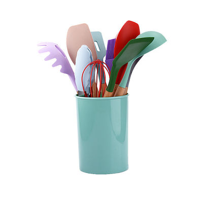 Ustensiles adaptés aux besoins du client de cuisine de silicone d'accessoires de Cookware de cuisine avec le support