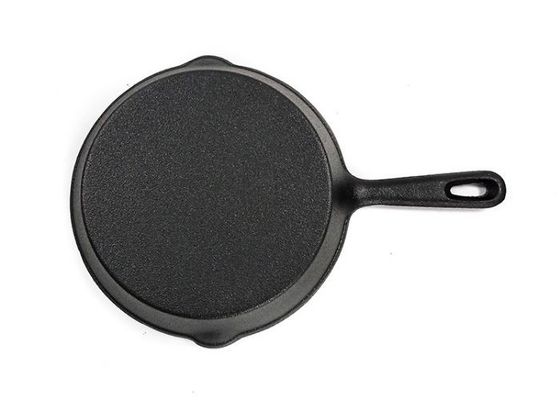 Fonte de Preseasoned faisant frire le dessus de fourneau de Pan With Long Handle For
