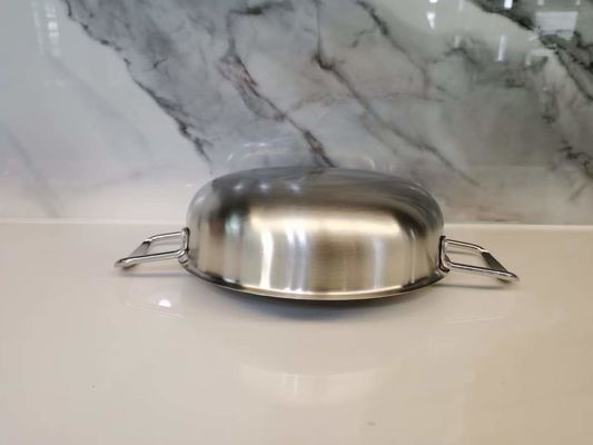 Le Cookware d'acier inoxydable de ruban place le pot d'acier inoxydable de la catégorie comestible 304