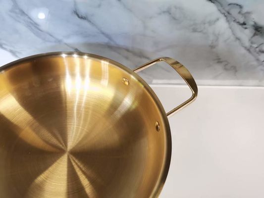 le Cookware d'acier inoxydable de preuve de rouille place la catégorie comestible de 304 pots d'acier inoxydable
