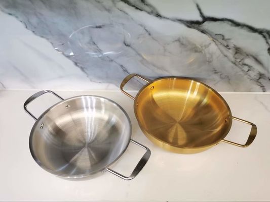 le Cookware d'acier inoxydable de preuve de rouille place la catégorie comestible de 304 pots d'acier inoxydable
