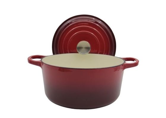 Émaillez la fonte Stew Pot For Kitchenware de cocotte en terre de fonte