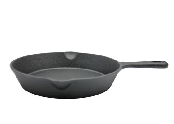 fonte de 16cm faisant frire Pan Deep Cast Iron Skillet pour faire frire d'émoi