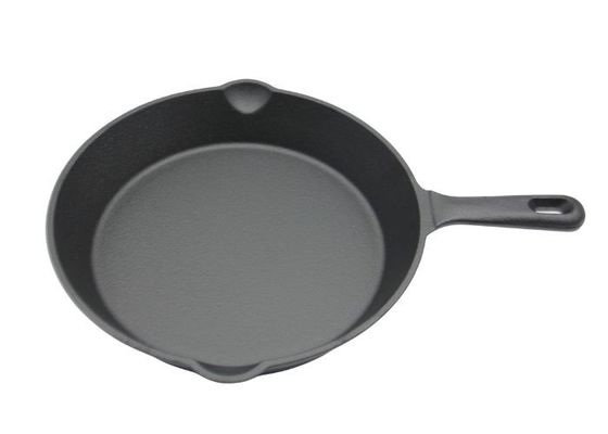 fonte de 16cm faisant frire Pan Deep Cast Iron Skillet pour faire frire d'émoi