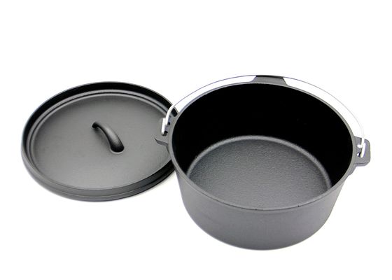 3 morceaux ont pré assaisonné la fonte faisant frire GV ISO9005 de Pan Set BSCI