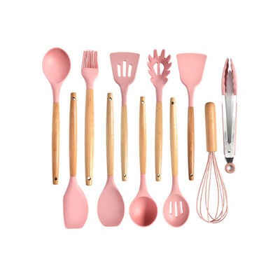 Ustensiles adaptés aux besoins du client de cuisine de silicone d'accessoires de Cookware de cuisine avec le support