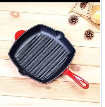 Ensembles de Cookware de fonte de 7 morceaux émaillés pour d'intérieur et extérieur