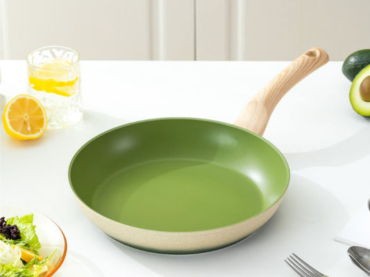 La casserole en aluminium de la meilleure qualité 10Inch de crêpe collent non avec la poignée détachable