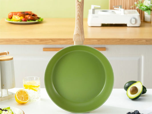 La casserole en aluminium de la meilleure qualité 10Inch de crêpe collent non avec la poignée détachable