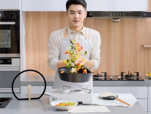Poêle 13Inch de Safe Non Stick de lave-vaisselle avec le revêtement en céramique