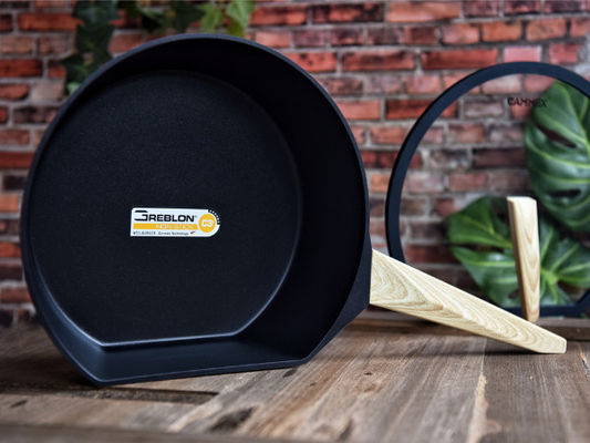 Poêle 13Inch de Safe Non Stick de lave-vaisselle avec le revêtement en céramique