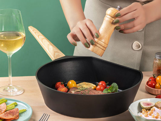 Poêle de Safe Non Stick de lave-vaisselle 13 pouces avec le revêtement en céramique