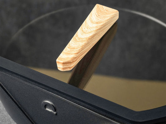 Poêle en aluminium légère 10Inch avec non le revêtement de bâton
