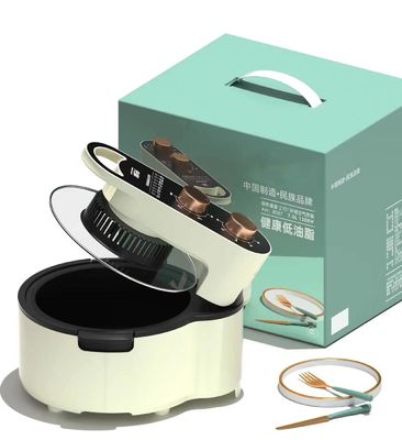 poids de la friteuse 2.85kg d'air du noir 5L NOUVEAU 1200W
