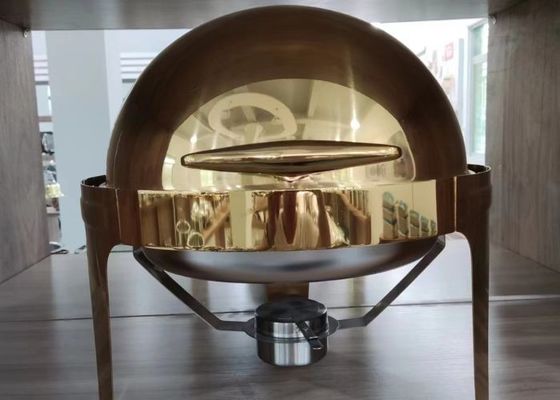 Réchauffeur de nourriture chaud de approvisionnement d'équipement d'ensemble de buffet d'acier de pot d'hôtel d'acier inoxydable