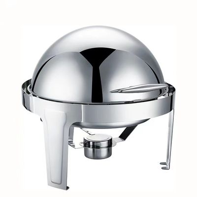 Réchauffeur de nourriture chaud de approvisionnement d'équipement d'ensemble de buffet d'acier de pot d'hôtel d'acier inoxydable