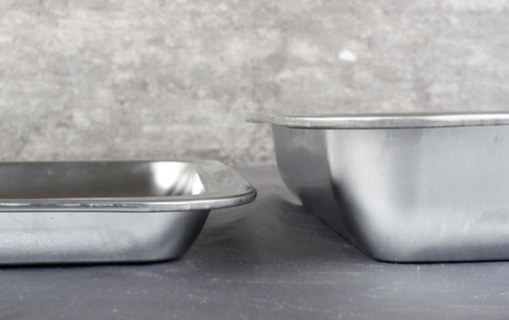 Plateau de cuisson en acier inoxydable en acier inoxydable