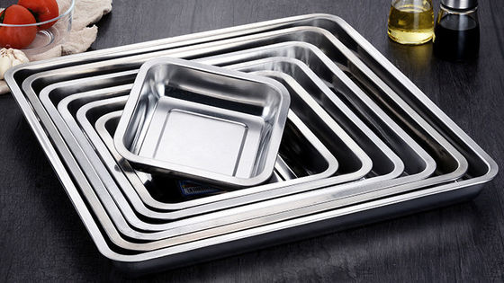 Plateau de cuisson en acier inoxydable en acier inoxydable