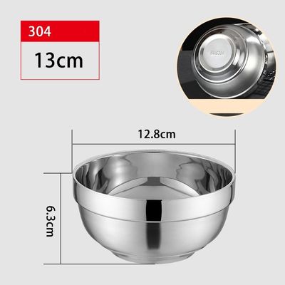 Couteaux polis en acier inoxydable 304 à double paroi pour cuisine