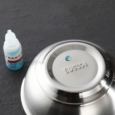 Couteaux polis en acier inoxydable 304 à double paroi pour cuisine