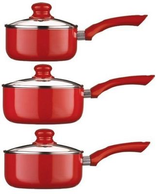 5 pièces de four à frire en aluminium