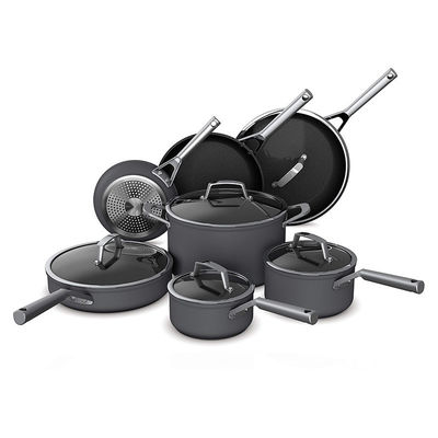 OEM casserole en acier inoxydable et poêle à frire 12 pièces