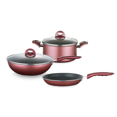 Ensemble de 3 ustensiles de cuisine en aluminium sans adhésifs en Bourgogne