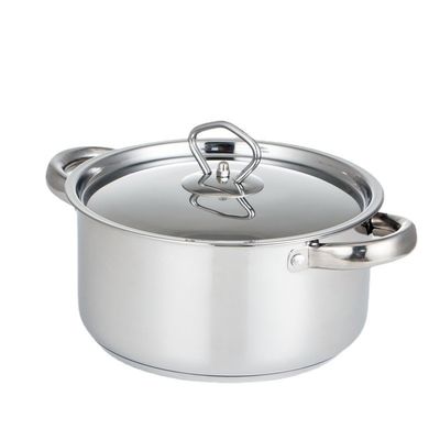 Composition de pots en acier inoxydable de qualité alimentaire en 15 pièces avec accessoires