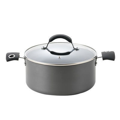 Ensemble de ustensiles de cuisine en aluminium durable avec revêtement antiadhésif de poignée