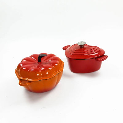 Forme de citrouille de grande taille Forme de fonderie Dutch Oven Oven Safe