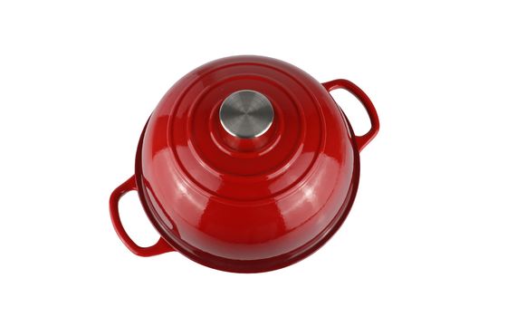 Cuisine 6QT Foyer en fonte en acier émaillé ¥ 10 pouces, parfait pour cuire la pâte aigre, les ragoûts et la cuisson lente