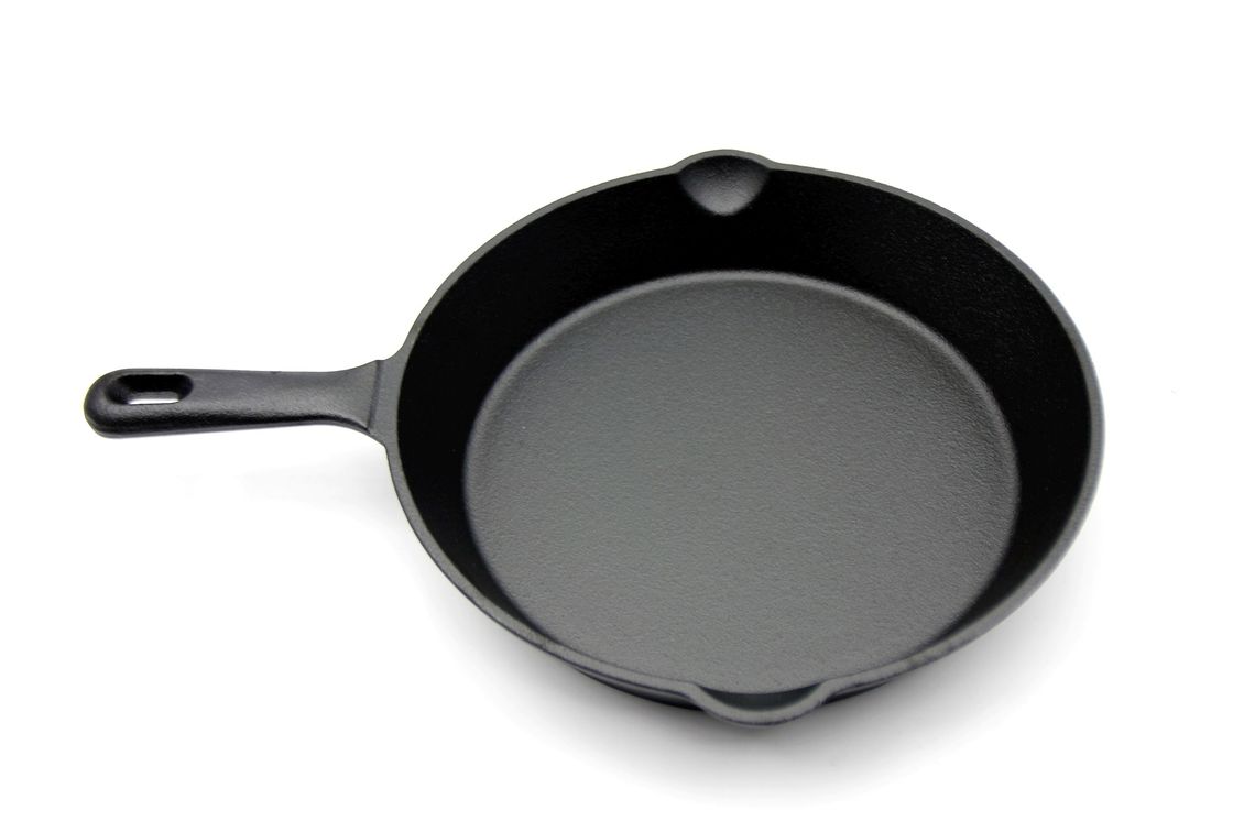 La fonte ronde collent non la poêle 8-10 pouces pour la cuisson du feu vif