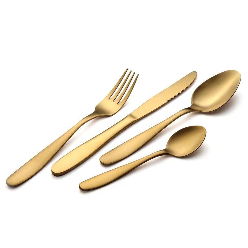 Fourchette de couteau d'acier inoxydable des biens 304 et ensemble de cuillère pour l'usage de restaurant