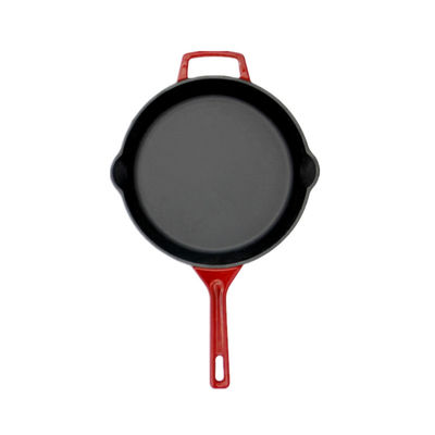 L'émail multifonctionnel a enduit la poêle 26cm pour la cuisson de camping
