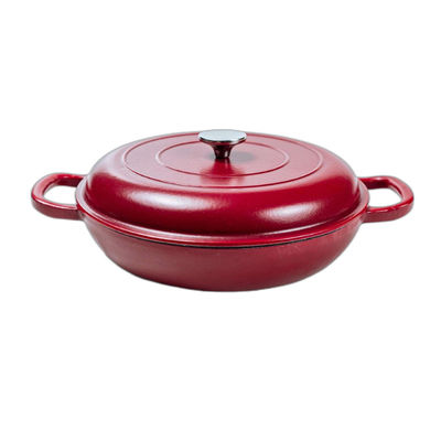 conception de circulation d'individu d'Oven Non Stick Dutch Oven de Néerlandais de la fonte 3L