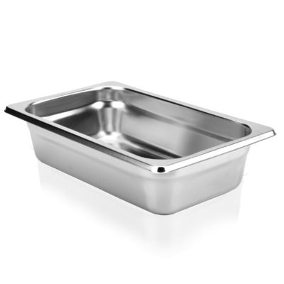 6" Cookware d'acier inoxydable place la casserole d'hôtel d'acier inoxydable de vapeur